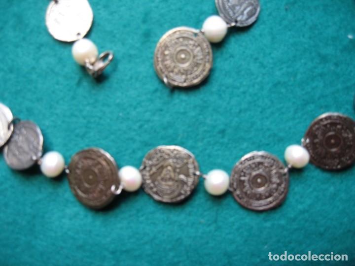 Joyeria: COLLAR Y PULSERA DE PLATA Y PERLAS - Foto 3