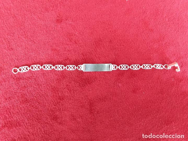 Joyeria: PULSERA DE PLATA - ESCLAVA - PUNZONADA 10,1 Gr. - Foto 4