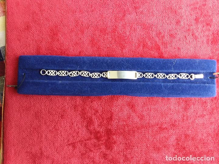 Joyeria: PULSERA DE PLATA - ESCLAVA - PUNZONADA 10,1 Gr. - Foto 5