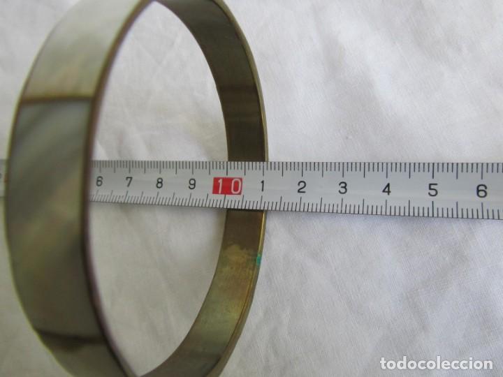 Joyeria: 4 pulseras de lat&oacute;n y n&aacute;car madreperla - Foto 5