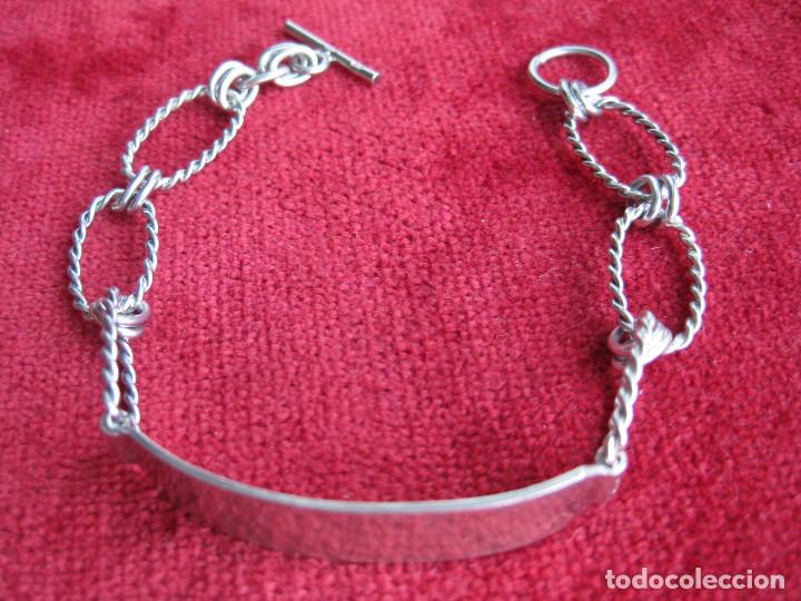 Joyeria: PULSERA DE PLATA - ESCLAVA - PUNZONADA 13,8 Gr. - Foto 1