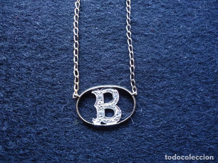 Joyeria: CADENA CON LETRA COLGANTE, EN PLATA DE LEY - Foto 1