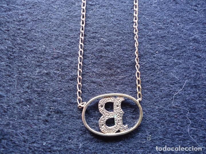 Joyeria: CADENA CON LETRA COLGANTE, EN PLATA DE LEY - Foto 4