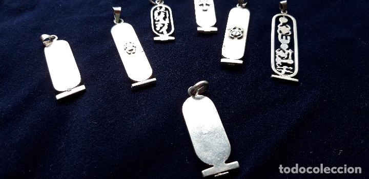 Joyeria: 7 colgantes egipcios de plata - Foto 2