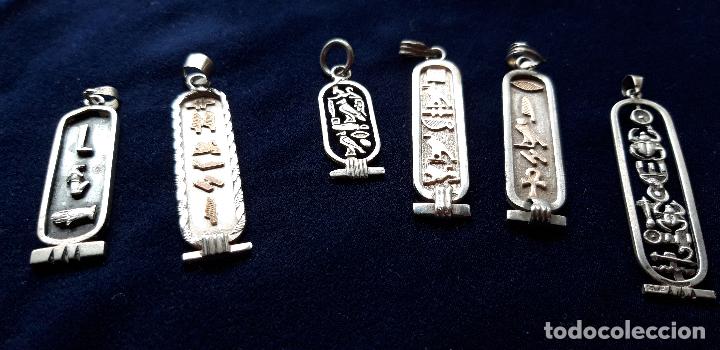 Joyeria: 7 colgantes egipcios de plata - Foto 4