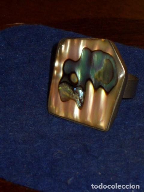 Joyeria: ANILLO DE NACAR ALPACA O PLATA. - Foto 3