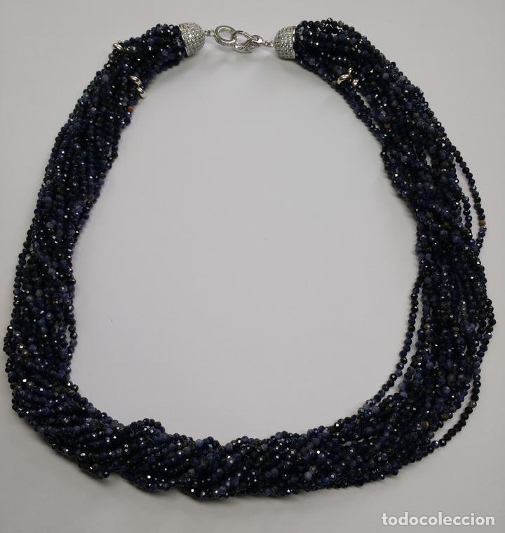 Joyeria: COLLAR DE ZAFIROS NATURALES. - Foto 1