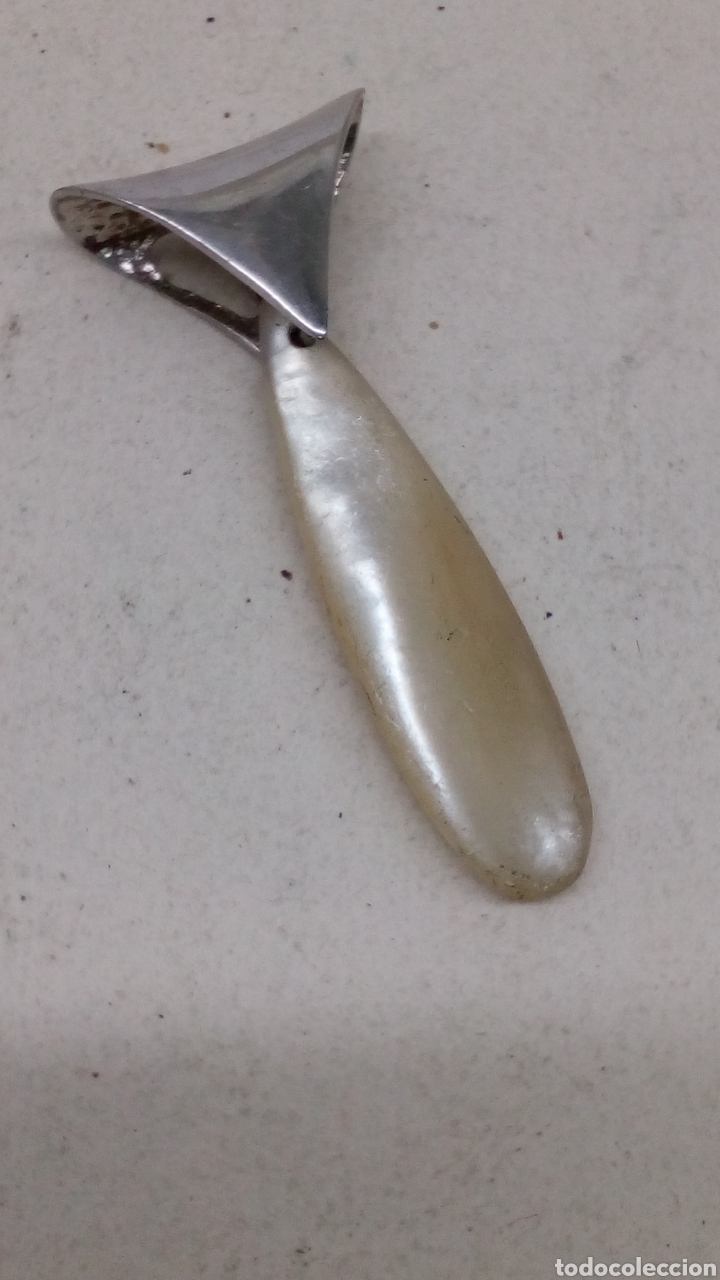 Joyeria: Colgante plata con nacar/C41 - Foto 2