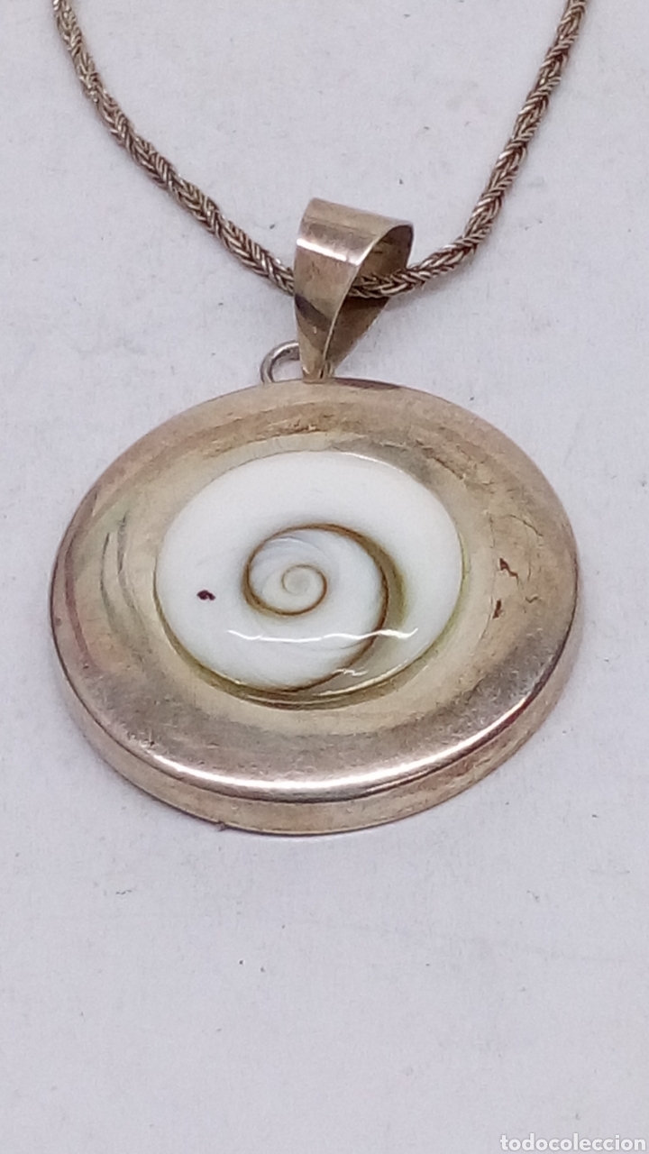 Joyeria: Gargantilla y colgante de plata - Foto 3