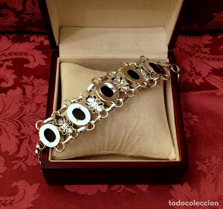 Joyeria: PULSERA - BRAZALETE CON ONIX - 39 GRAMOS. - Foto 6