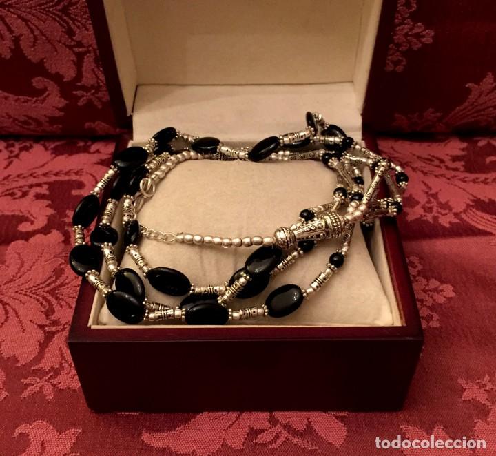 Joyeria: COLLAR - GARGANTILLA BALINESA CON ONIX - 52 GRAMOS. - Foto 3