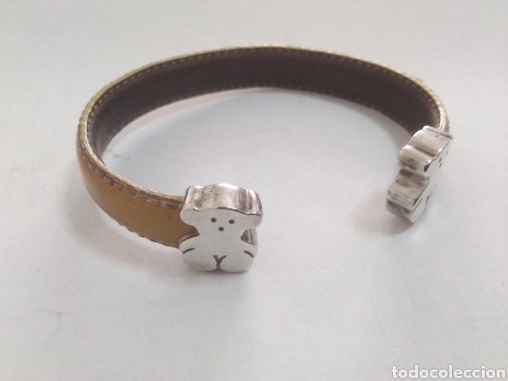 Joyeria: Pulsera Tous en Plata de ley y piel. - Foto 2