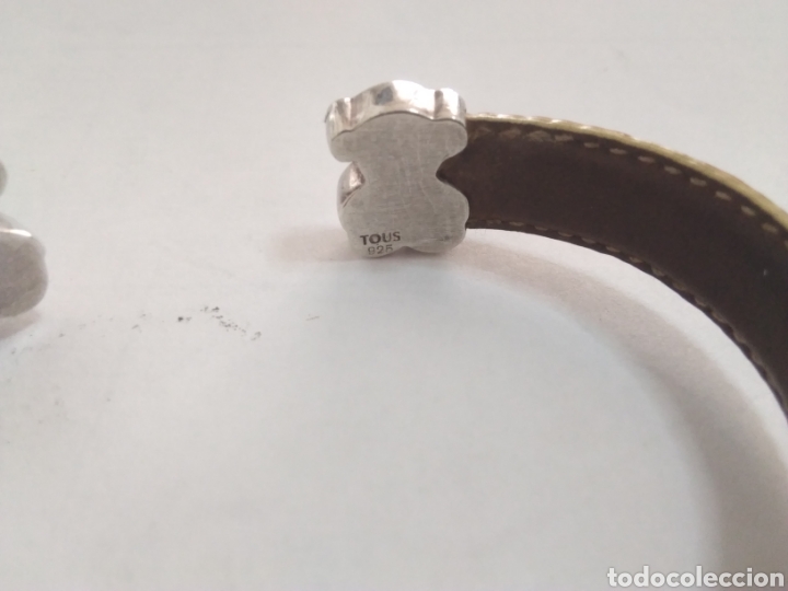 Joyeria: Pulsera Tous en Plata de ley y piel. - Foto 5