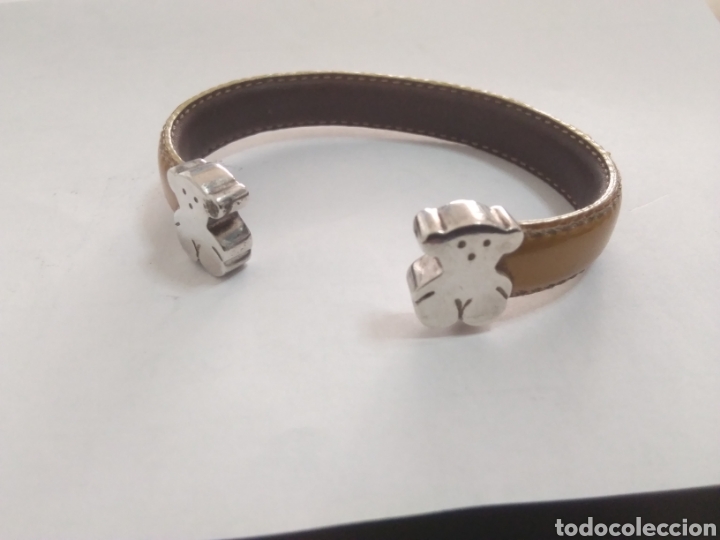Joyeria: Pulsera Tous en Plata de ley y piel. - Foto 7