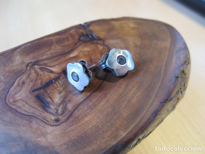 Joyeria: Pendientes en plata de ley con cristalito - Foto 1