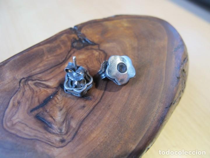 Joyeria: Pendientes en plata de ley con cristalito - Foto 2
