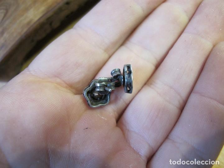 Joyeria: Pendientes en plata de ley con cristalito - Foto 4