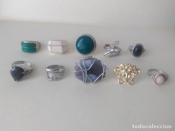 Joyeria: 10 anillos variados - Foto 1