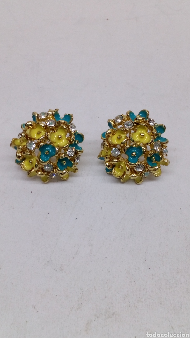Joyeria: Pendientes de bisuter&iacute;a con esmalte - Foto 2