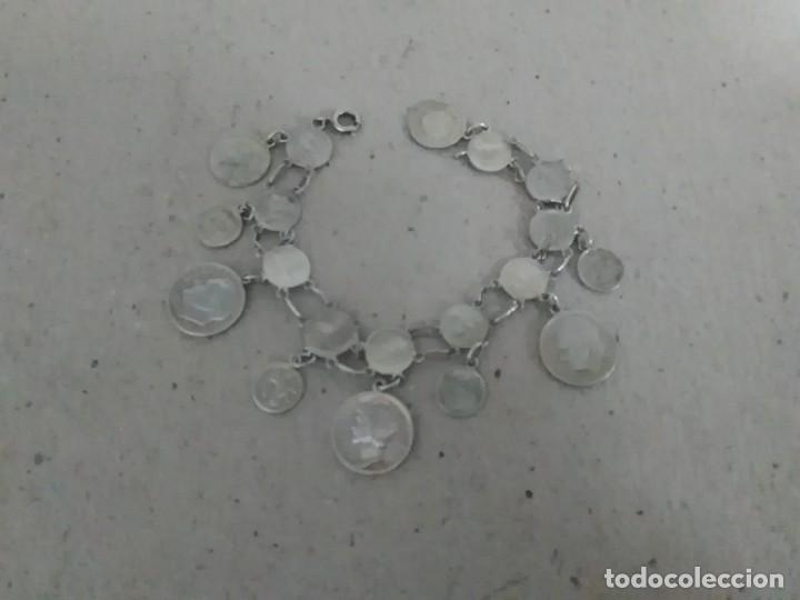 Joyeria: Pulsera de monedas  plata 925 - Foto 1