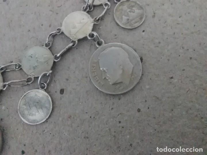 Joyeria: Pulsera de monedas  plata 925 - Foto 3