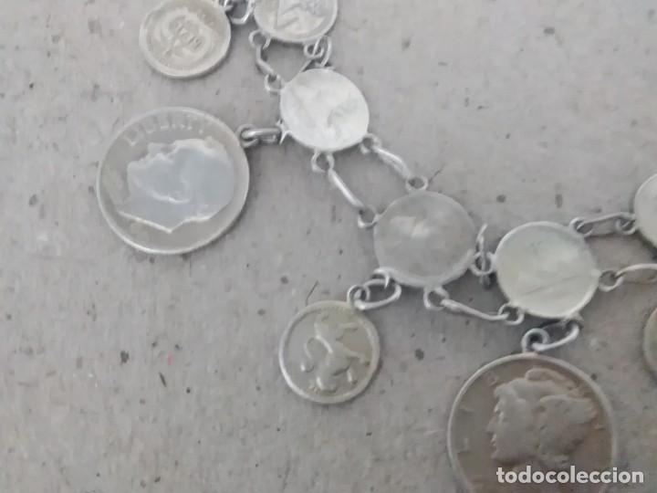 Joyeria: Pulsera de monedas  plata 925 - Foto 4