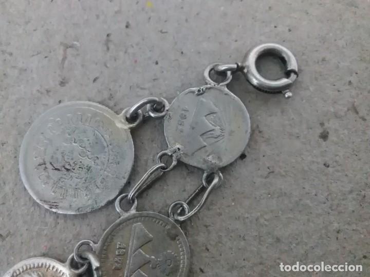 Joyeria: Pulsera de monedas  plata 925 - Foto 5