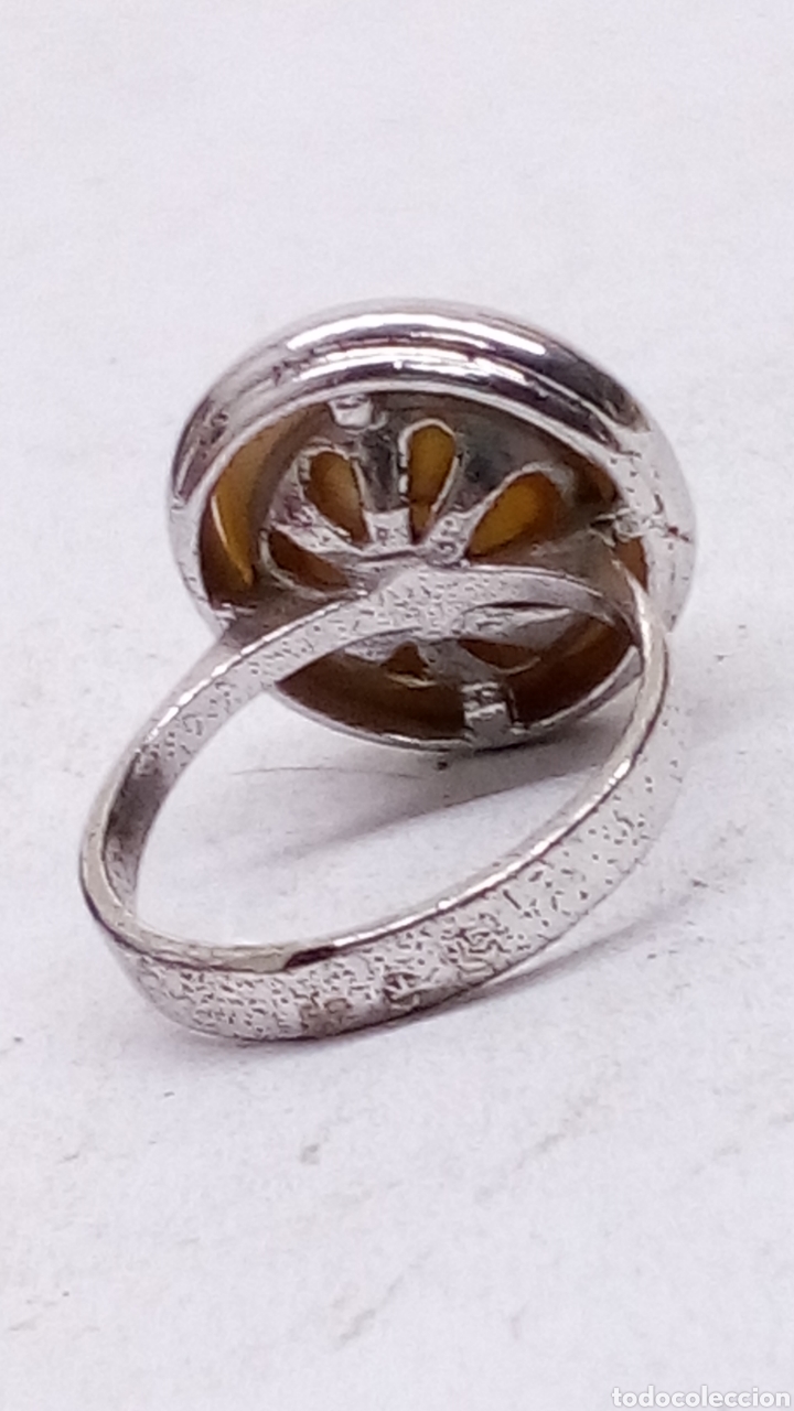 Joyeria: Anillo de plata con perla/S81 - Foto 2