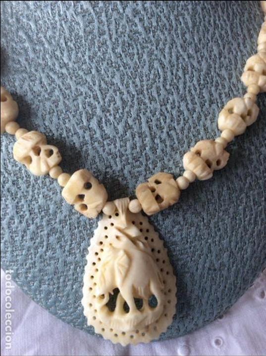 Joyeria: COLLAR DE HUESO TALLADO - Foto 2