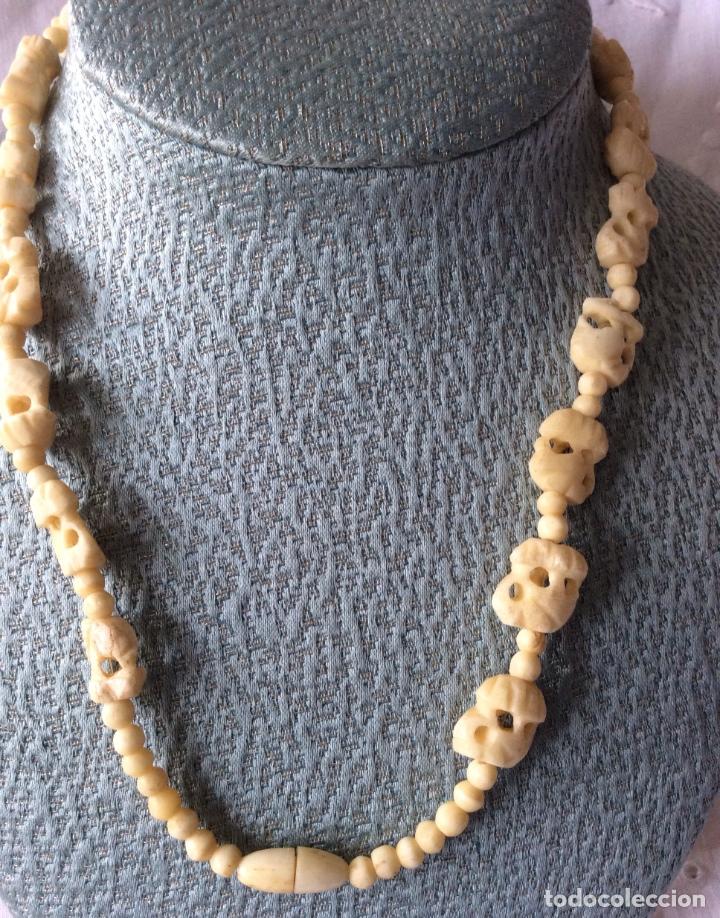 Joyeria: COLLAR DE HUESO TALLADO - Foto 4