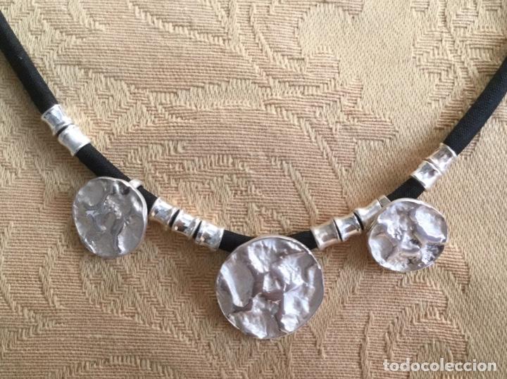 Joyeria: COLLAR GARGANTILLA DE DISE&Ntilde;O EN PLATA DE LEY - Foto 1