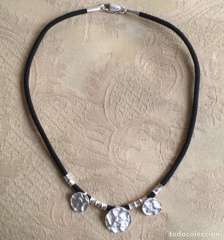 Joyeria: COLLAR GARGANTILLA DE DISE&Ntilde;O EN PLATA DE LEY - Foto 2