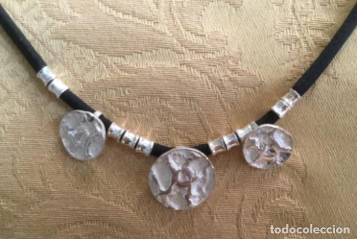 Joyeria: COLLAR GARGANTILLA DE DISE&Ntilde;O EN PLATA DE LEY - Foto 4