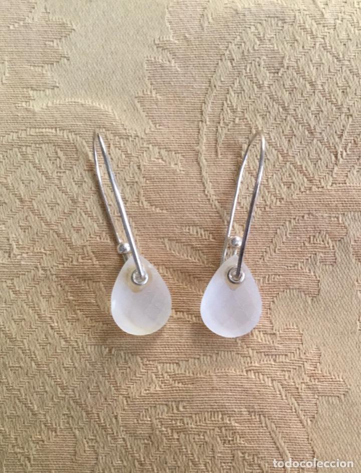 Joyeria: PENDIENTES DE PLATA Y LAGRIMA DE CRISTAL - Foto 1
