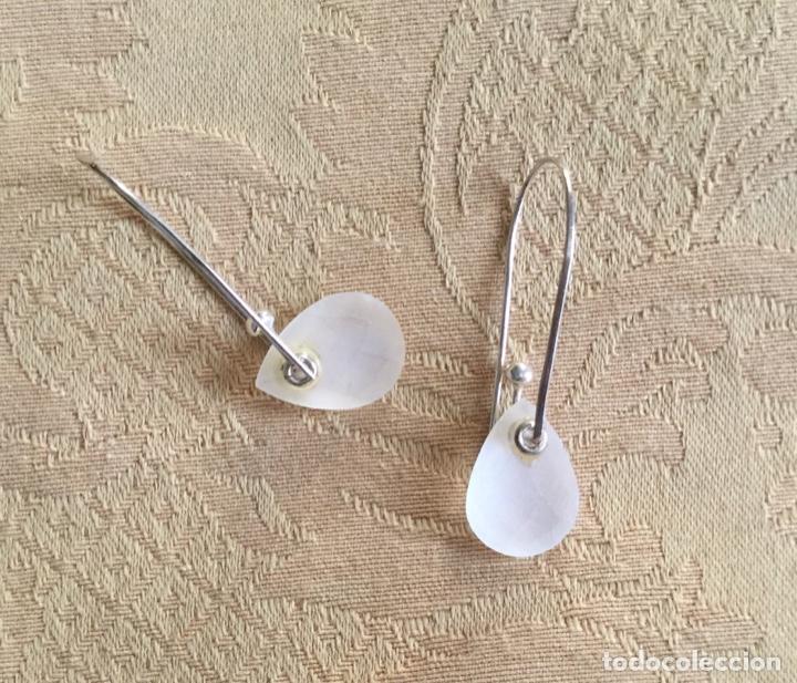 Joyeria: PENDIENTES DE PLATA Y LAGRIMA DE CRISTAL - Foto 2