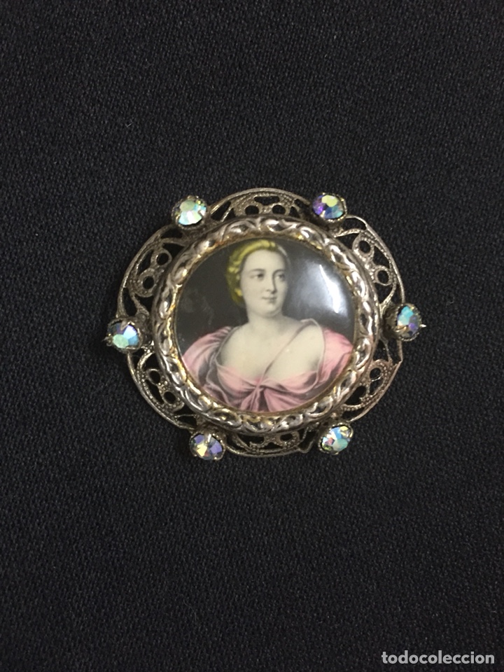 Joyeria: Antiguo broche de plata - Foto 1