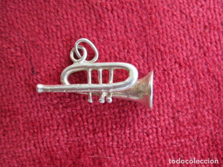 Joyeria: COLGANTE EN PLATA DE LEY - TROMPETA - - Foto 1