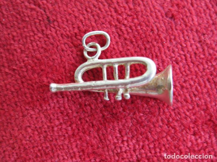 Joyeria: COLGANTE EN PLATA DE LEY - TROMPETA - - Foto 2