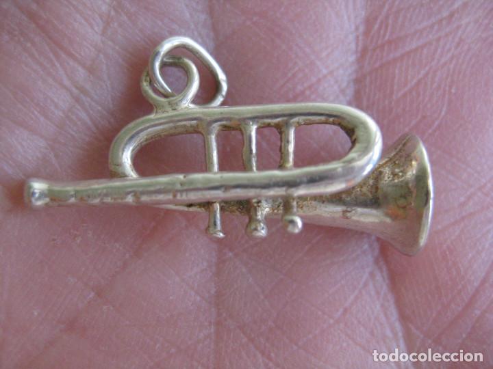 Joyeria: COLGANTE EN PLATA DE LEY - TROMPETA - - Foto 3