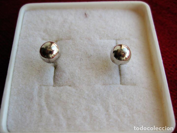 Joyeria: PENDIENTES DE PLATA DE LEY - BOLAS PEQUE&Ntilde;AS - Foto 2
