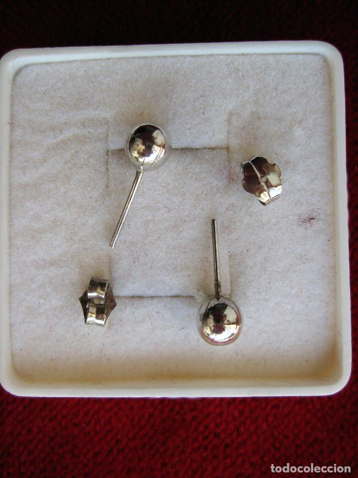 Joyeria: PENDIENTES DE PLATA DE LEY - BOLAS PEQUE&Ntilde;AS - Foto 4