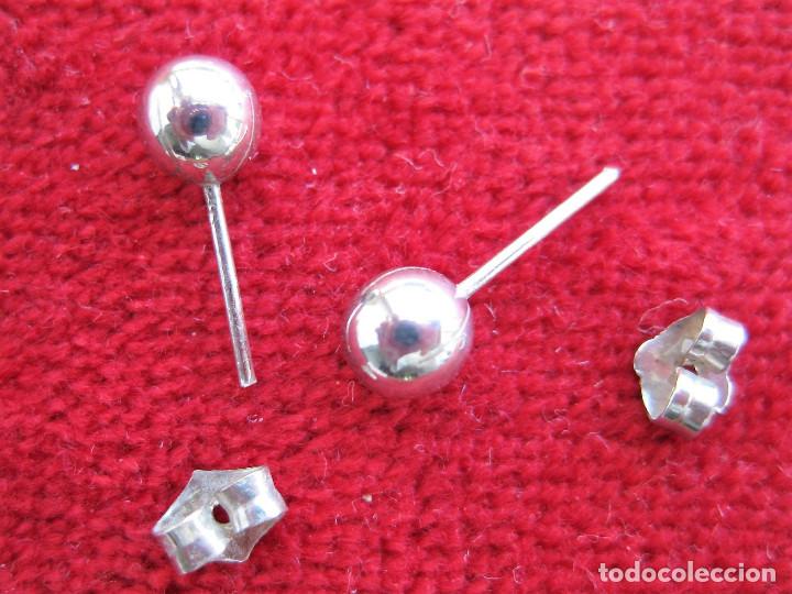 Joyeria: PENDIENTES DE PLATA DE LEY - BOLAS PEQUE&Ntilde;AS - Foto 5