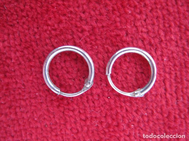 Joyeria: AROS DE PLATA DE LEY. PEQUE&Ntilde;OS - SIN ESTRENAR - Foto 2