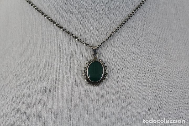 Joyeria: colgante con cadena en plata de ley - Foto 1