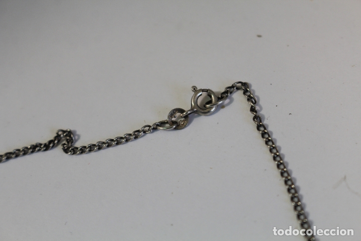 Joyeria: colgante con cadena en plata de ley - Foto 2