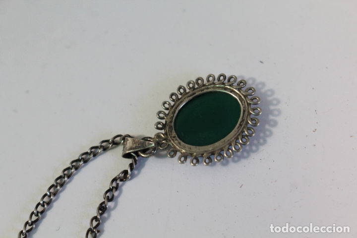 Joyeria: colgante con cadena en plata de ley - Foto 3
