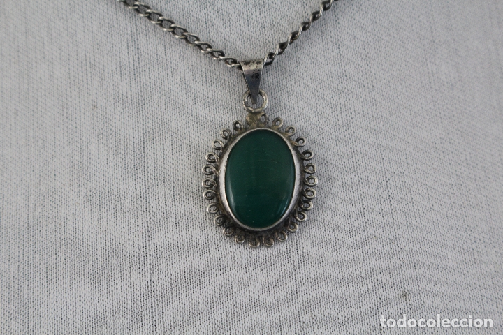 Joyeria: colgante con cadena en plata de ley - Foto 6