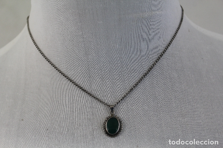 Joyeria: colgante con cadena en plata de ley - Foto 7