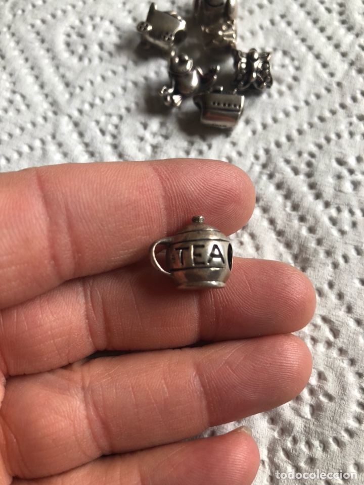 Joyeria: Lote de 7 Charm para pulsera en plata de ley - Foto 3