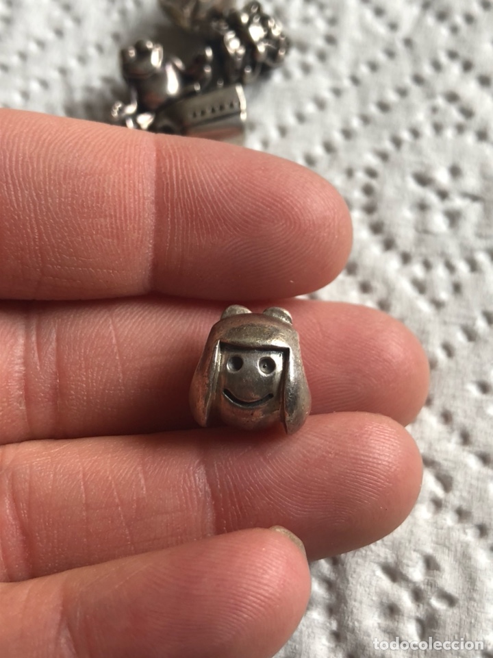Joyeria: Lote de 7 Charm para pulsera en plata de ley - Foto 5